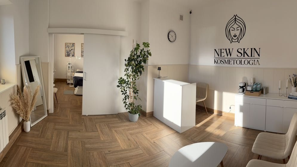 Wnętrze gabinetu New Skin Kosmetologia