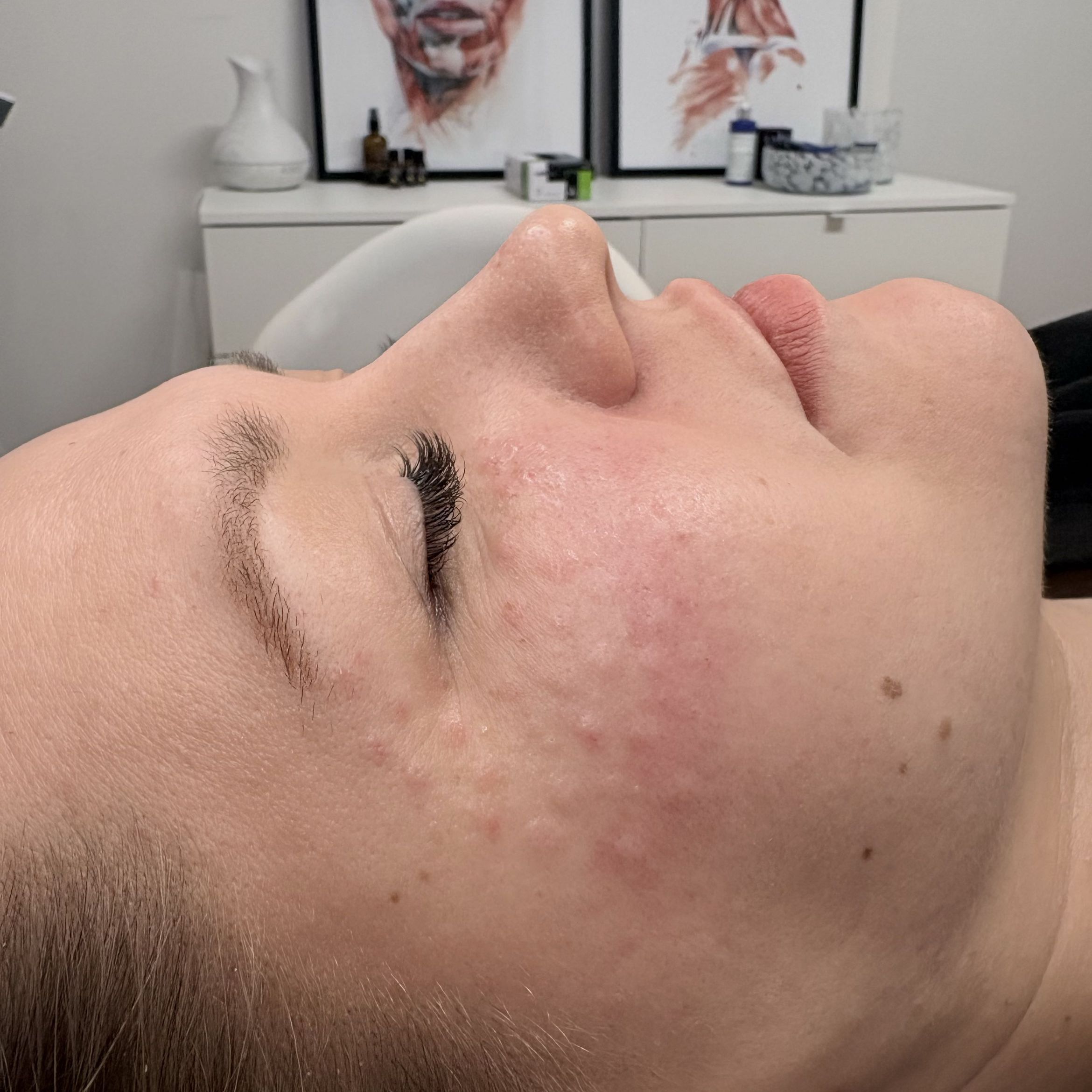 Wnętrze gabinetu podczas zabiegu